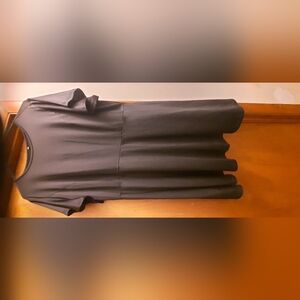 Pull on black simple dress 3xl
